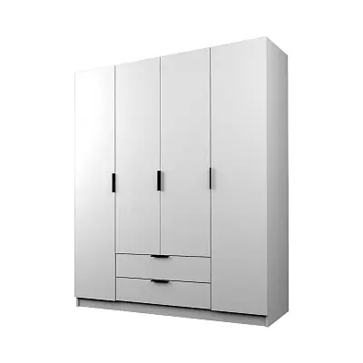 картинка Шкаф ЭКОН распашной 4-х дверный с 2-мя ящиками от магазина КУПИ КУПЕ